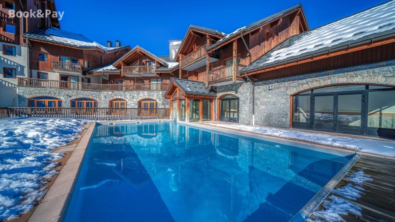 Les Marmott'S Apartment Villarembert Ngoại thất bức ảnh